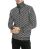 Red Bridge Mens Knit Jumper with Stand-up Collar Shell Black XXL