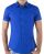 Red Bridge Mens Basic Design Slim Fit Short Sleeve Shirt Saxe Blue M