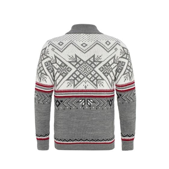 Red Bridge Mens knit sweater Norwegian sweater slim-fit stand-up collar Big Star