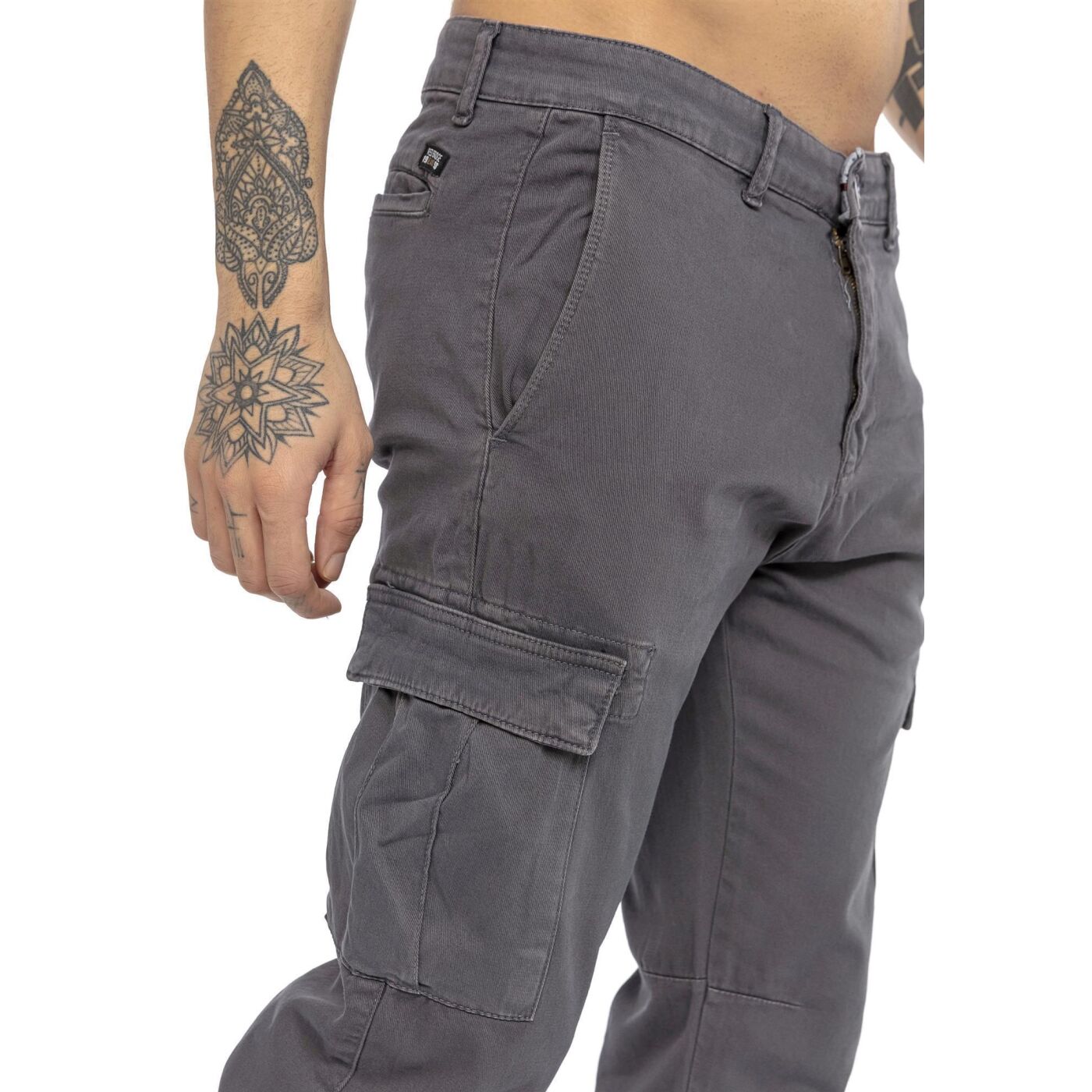 Red Bridge Men's Cargo Pants Colored Jeans Twill Work-Flex M4263 - Re, €  44,90