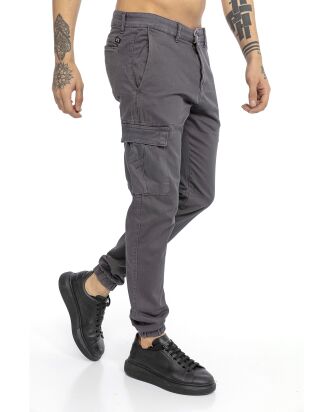Stylische Jogger Jeans Cargo Hose Twill