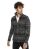 Red Bridge Mens cardigan with stand-up collar Inside Checked