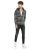 Red Bridge Herren Strickjacke Cardigan mit Stehkragen u Kapuze Venom