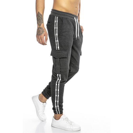 Red Bridge Herren Jogginghose Freizeit-Hose Sweat-Pants Logo Line