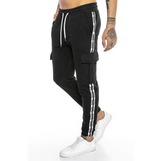 Red Bridge Herren Jogginghose Freizeit-Hose Sweat-Pants Logo Line