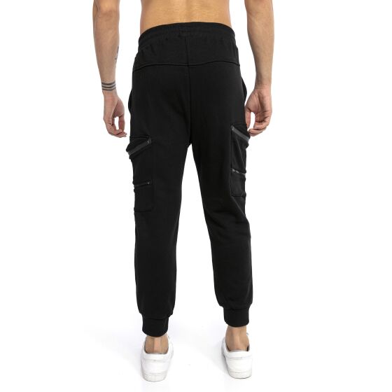 Red Bridge Mens jogging trousers, cargo leisure trousers, sweat pants, double zipper