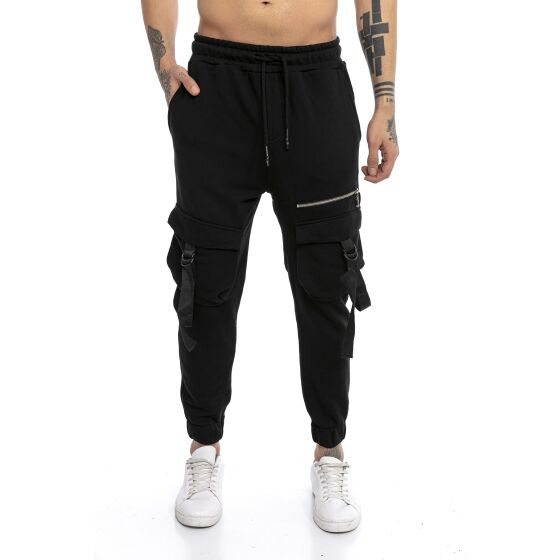 Red Bridge Mens Joggers Cargo Leisure Trousers Sweat-Pants Crazy Legs