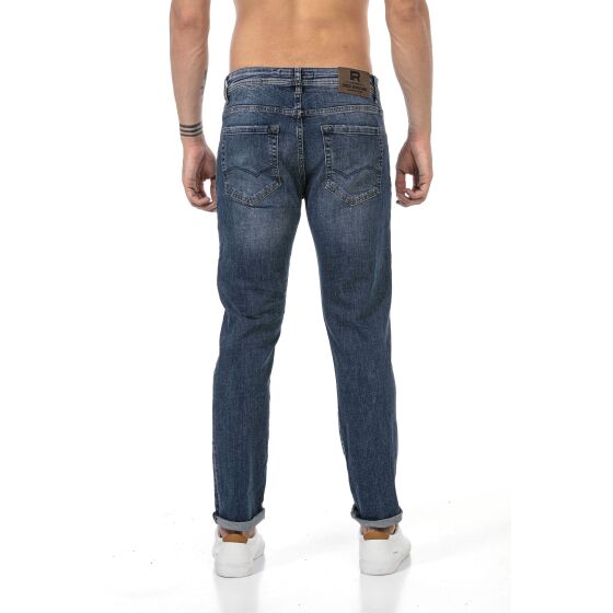 Red Bridge Mens Denim Pants Faded Destroyed