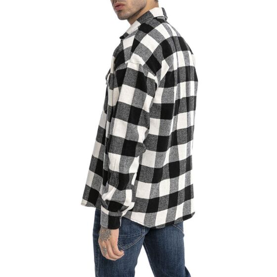 Red Bridge Mens Shirt Casual Plaid Shirts Modern Fit Long Sleeve Checked