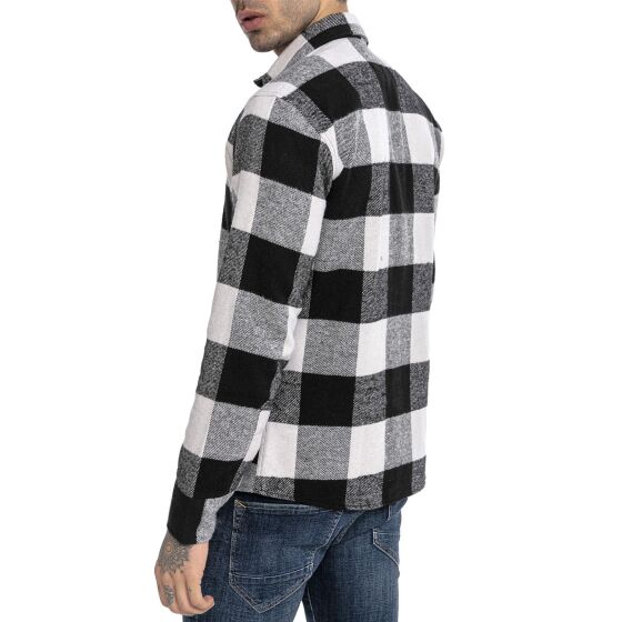 Red Bridge Mens Shirt Casual Plaid Shirts Modern Fit Long Sleeve Checked