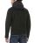 Red Bridge Herren Jacke Übergangsjacke Bikerjacke mit Sweat- Kapuze Two in One Schwarz 5XL