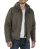 Red Bridge Herren Jacke Übergangsjacke Bikerjacke mit Sweat- Kapuze Two in One Dunkelkhaki 5XL