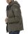 Red Bridge Herren Jacke Übergangsjacke Bikerjacke mit Sweat- Kapuze Two in One Dunkelkhaki 5XL