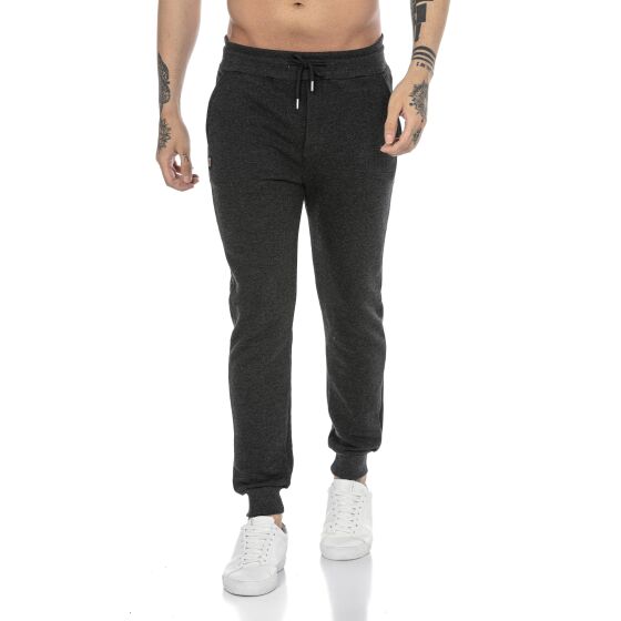Red Bridge Mens jogging trousers leisure trousers Sweat-Pants Logo Line Anthracite S