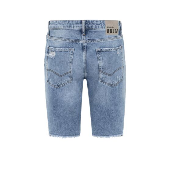 Red Bridge Herren Jeans Shorts Kurze Hose Denim Capri Distressed Basic