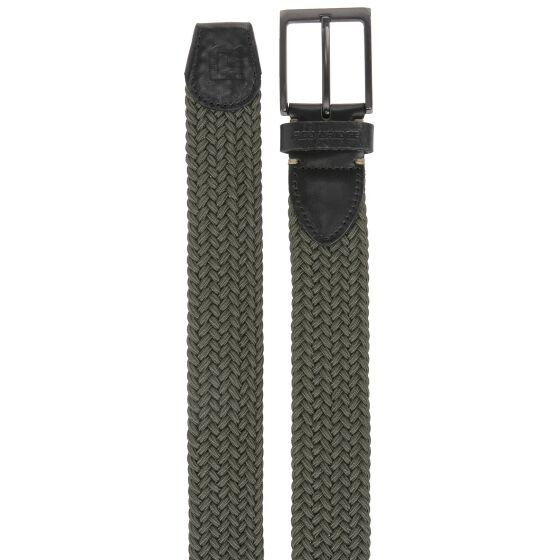 Red Bridge Mens belt Braided with leather