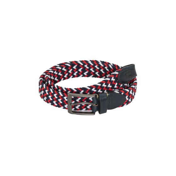 Red Bridge Mens belt Braided with leather