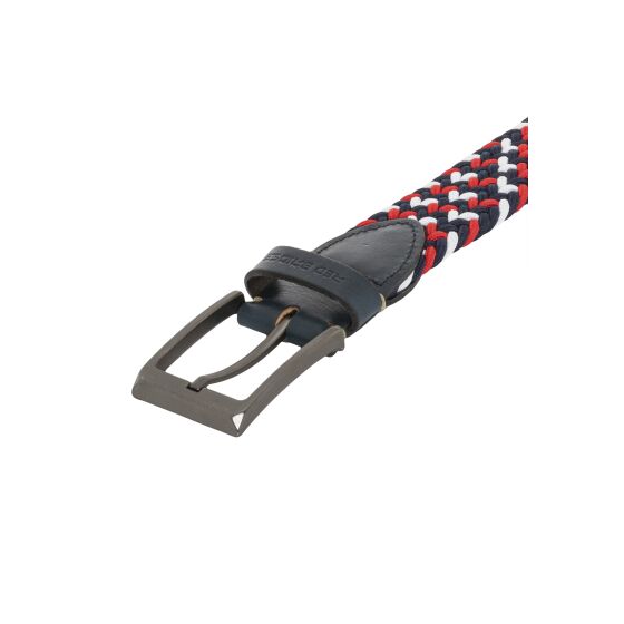 Red Bridge Mens belt Braided with leather