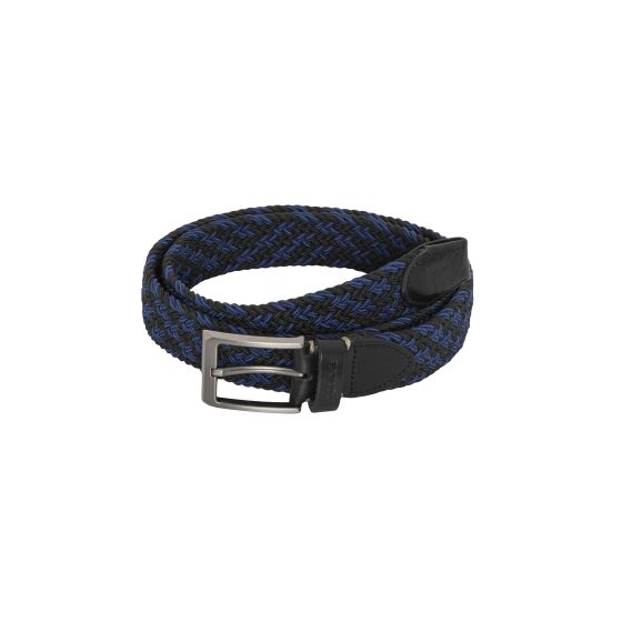 Red Bridge Mens belt Braided with leather