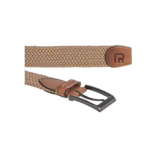 Red Bridge Mens belt Braided with leather