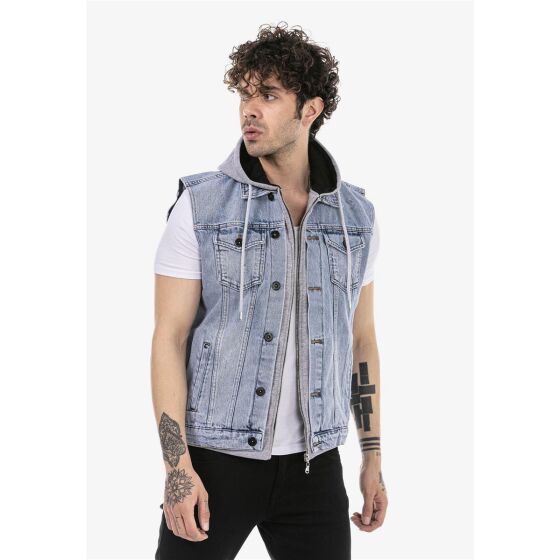 Red Bridge Herren Weste Denim