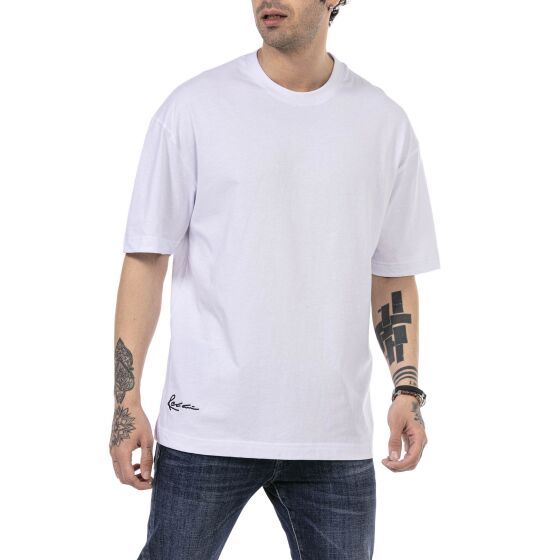 Red Bridge Mens Oversized Wide Cut T-Shirt