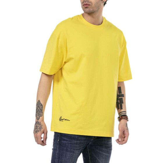 Red Bridge Mens Oversized Wide Cut T-Shirt