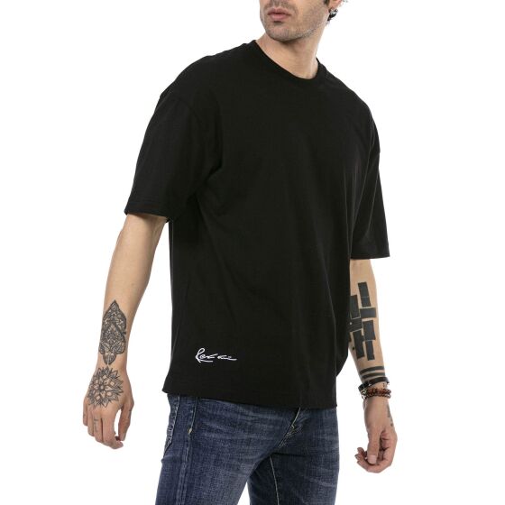 Red Bridge Mens Oversized Wide Cut T-Shirt