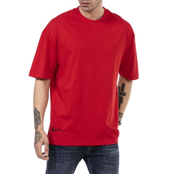 Red Bridge Mens Oversized Wide Cut T-Shirt