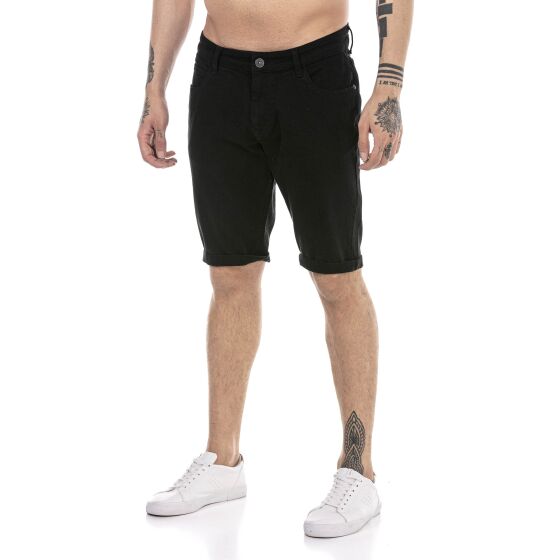 Red Bridge Herren Jeans Shorts Kurze Hose Denim Capri Basic