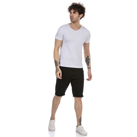 Red Bridge Mens Jeans Shorts Shorts Denim Capri Basic