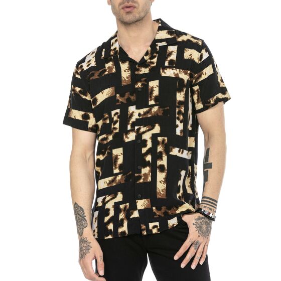 Red Bridge Herren Hawaii Hemd Kurzarm Shirt