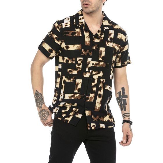 Red Bridge Mens Hawaii Shirt Short Sleeve Shirt