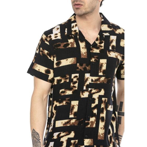 Red Bridge Mens Hawaii Shirt Short Sleeve Shirt