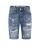 Red Bridge Herren Jeans Shorts Kurze Hose Denim Capri Distressed Basic Blau W29