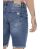 Red Bridge Herren Jeans Shorts Kurze Hose Denim Capri Distressed Basic Blau W38