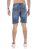 Red Bridge Mens Jeans Shorts Shorts Denim Capri Distressed Basic Blue W38