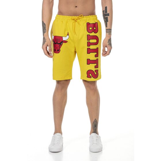 Red Bridge Mens Shorts Capri Yellow XXL