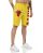 Red Bridge Mens Shorts Capri Yellow XXL