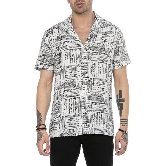 Red Bridge Mens Hawaii Shirt Short Sleeve Shirt