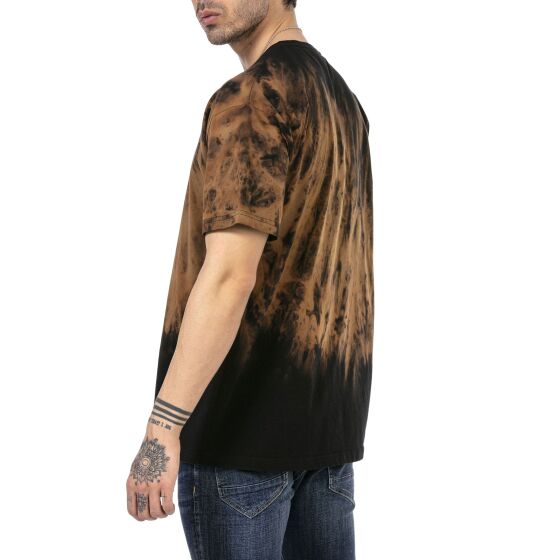 Red Bridge Herren T-Shirt Batik Contrast