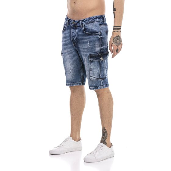 Red Bridge Herren Jeans Short Kurze Hose Denim