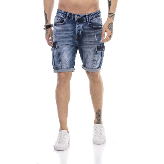 Red Bridge Herren Jeans Short Kurze Hose Denim