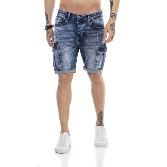 Red Bridge Mens Jeans Short Shorts Denim Blue W31