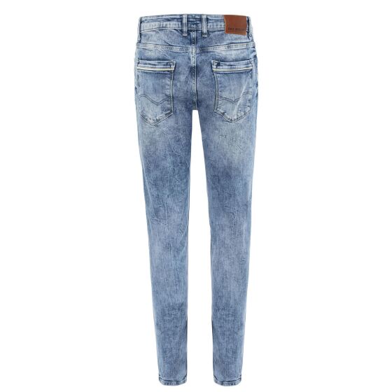 Slim fit tie-dye jeans