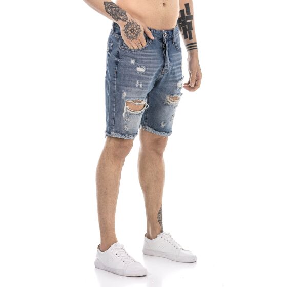 Red Bridge Mens Jeans Short Shorts Denim Blue W29