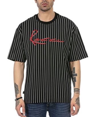 Red Bridge Mens Oversized Wide Cut Big Stitched Striped...