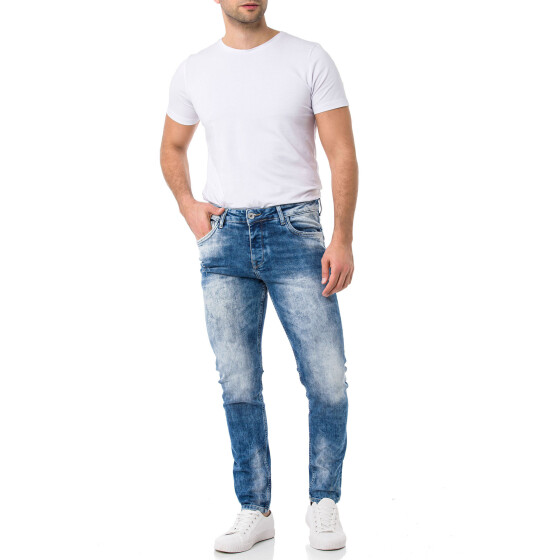 Red Bridge Herren Jeans Hose Denim Pants Blau W36L32
