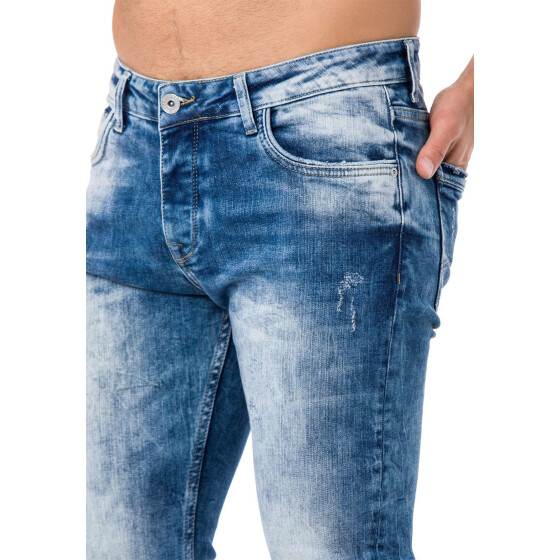 Red Bridge Herren Jeans Hose Denim Pants Blau W36L32