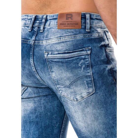 Red Bridge Herren Jeans Hose Denim Pants Blau W36L32